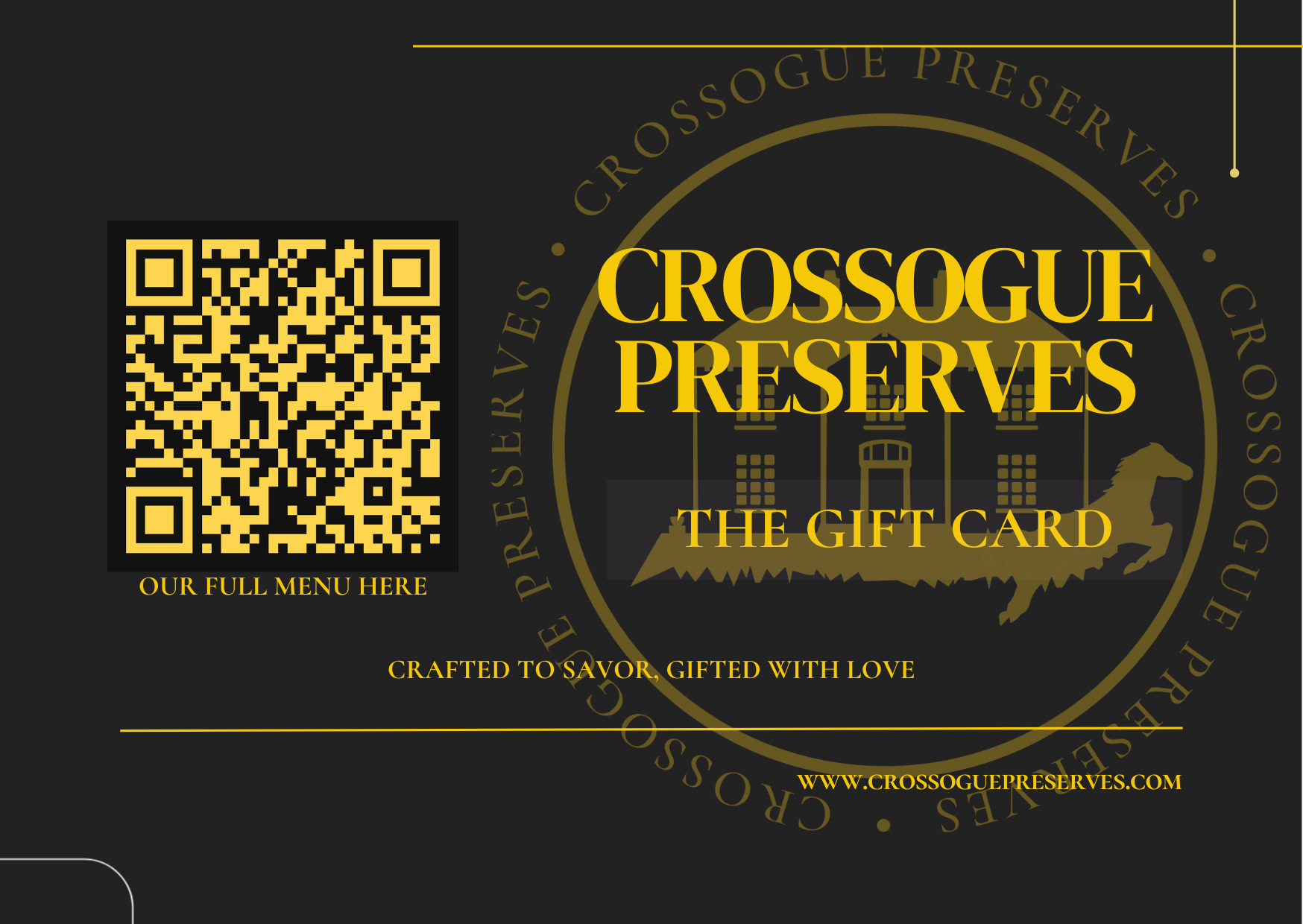 Crossogue Preserves Gift Vouchers