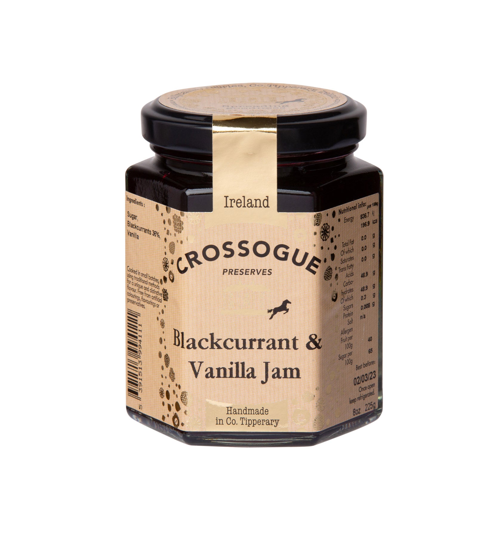 Blackcurrant & Vanilla Jam