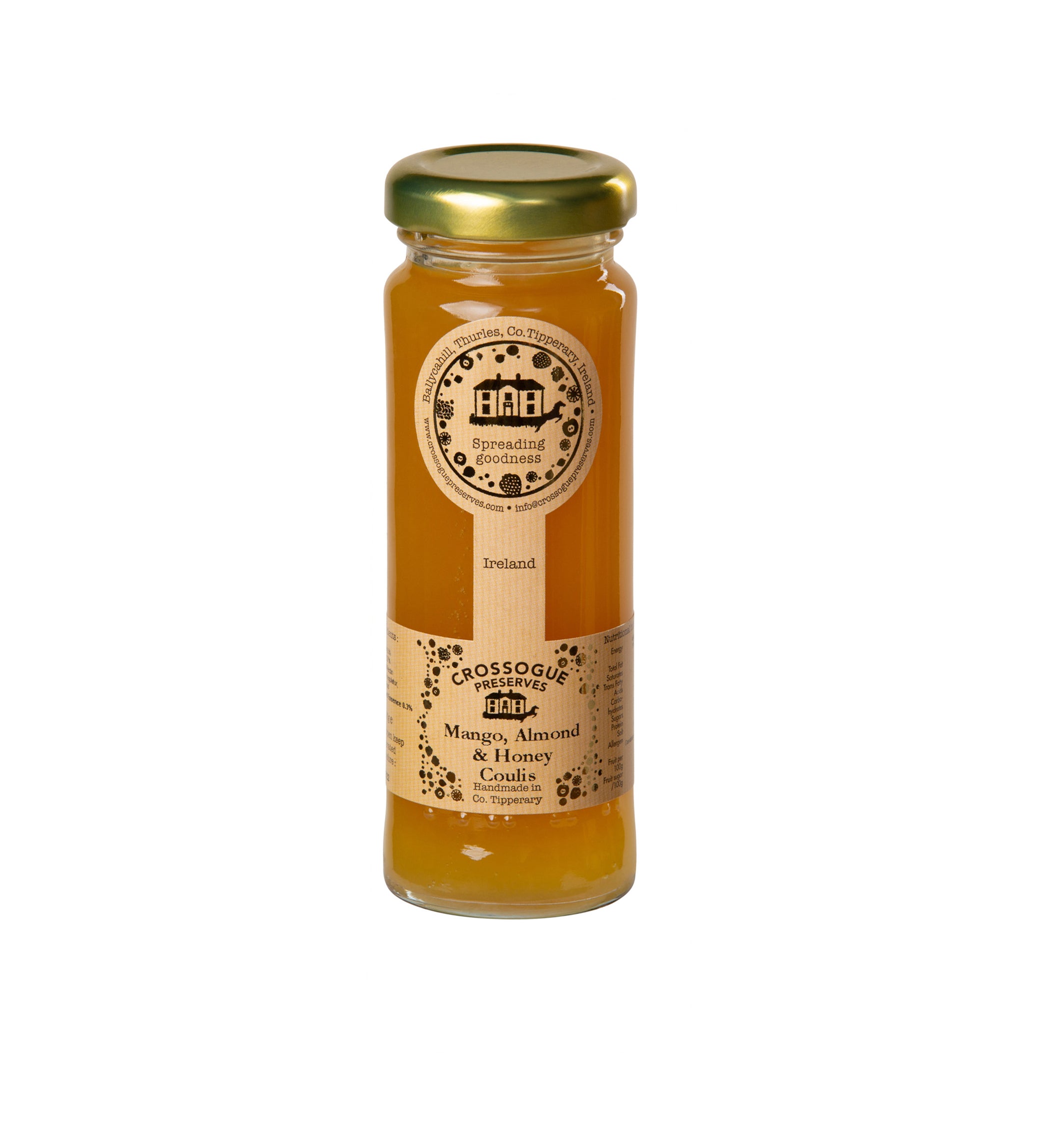 Mango, Almond & Honey Coulis